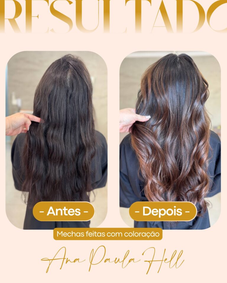 Antes e depois · Studio A — salão de beleza em Jardim Vergueiro, Sorocaba - SP